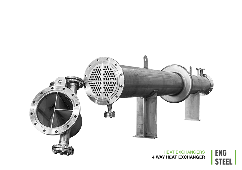 4 Way Heat Exchanger