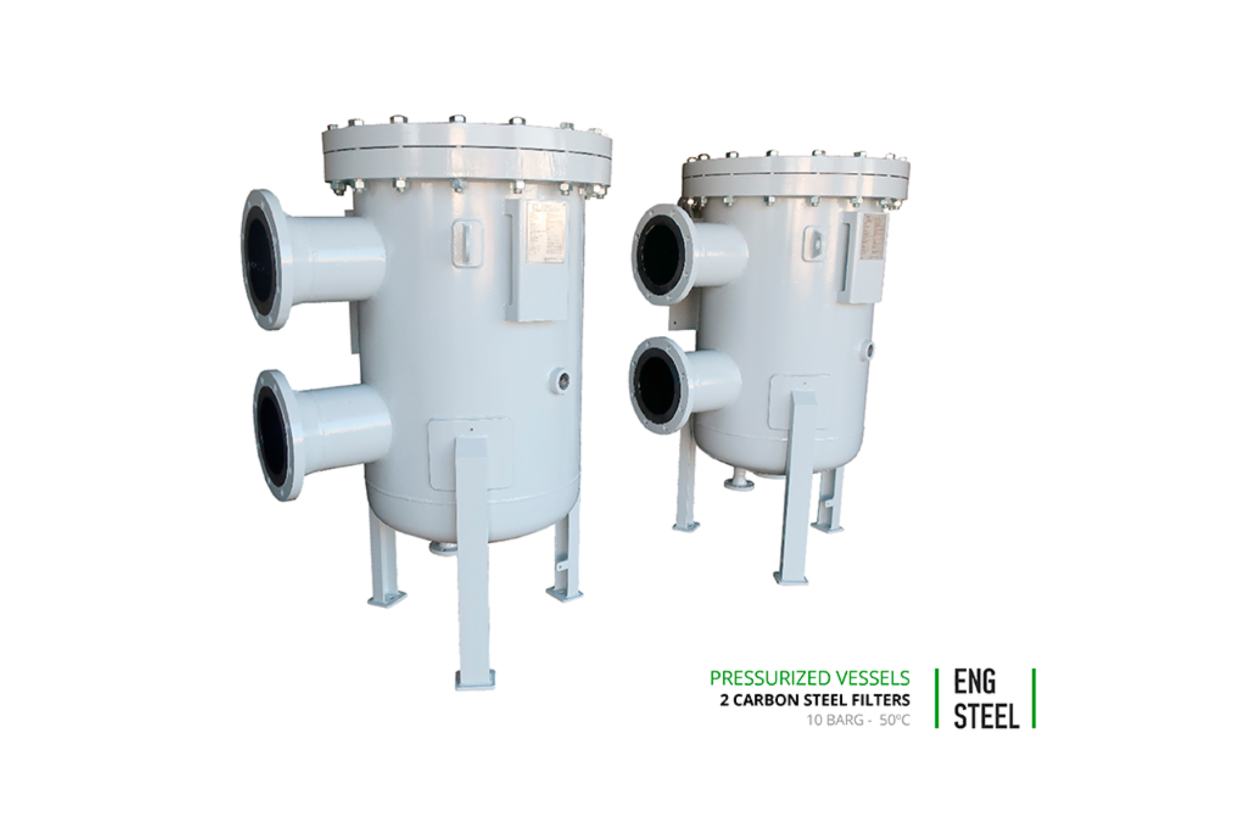 2 Carbon Steel Filters